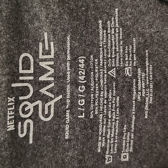 Squid Game , Three Pink Guys T-Shirt Size L - Picture 4 of 9